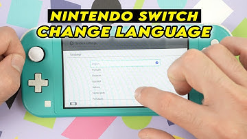 Nintendo Switch : How to Change the Language (Back to English)