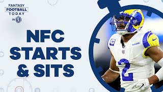 WEEK 6 NFC STARTS & SITS + THURSDAY NIGHT FOOTBALL REACTION | 2021 Fantasy Football Advice