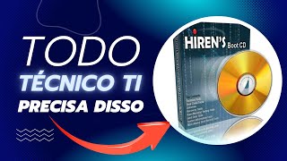 Hirens Bootcd Pe - Todo Técnico Ti Precisa Dessa Ferramenta