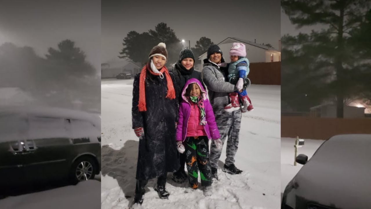 SNOW STORM in Fayetteville, North Carolina, USA January 21, 2022 YouTube