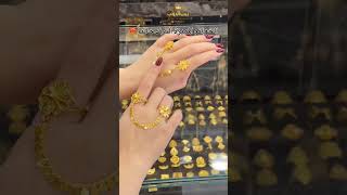 Turkish gold bracelet design #altıntakı #jewelry #tufanlarjewelry #gold