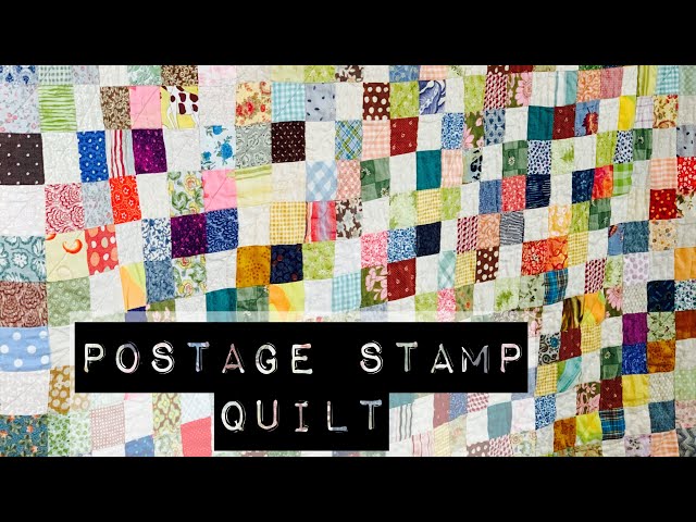 Postage Stamp Patchwork Tip - WeAllSew