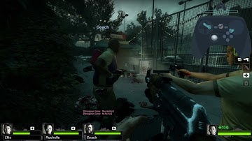 Left 4 Dead 2 Touch Pad and Gyro Demo