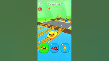 Shape Shifting 2 GAMEPLAY Level No -567 Walkthrough - New Update Car Racing #Shorts #ShapeShifting
