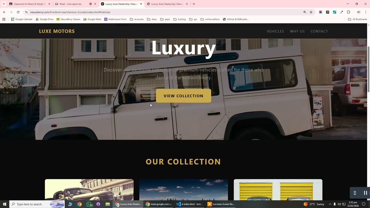 Lecture 5: Advanced CSS & Responsive Design (Project-Part-2)