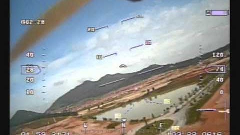 MY Vector Eagle tree OSD first Flight