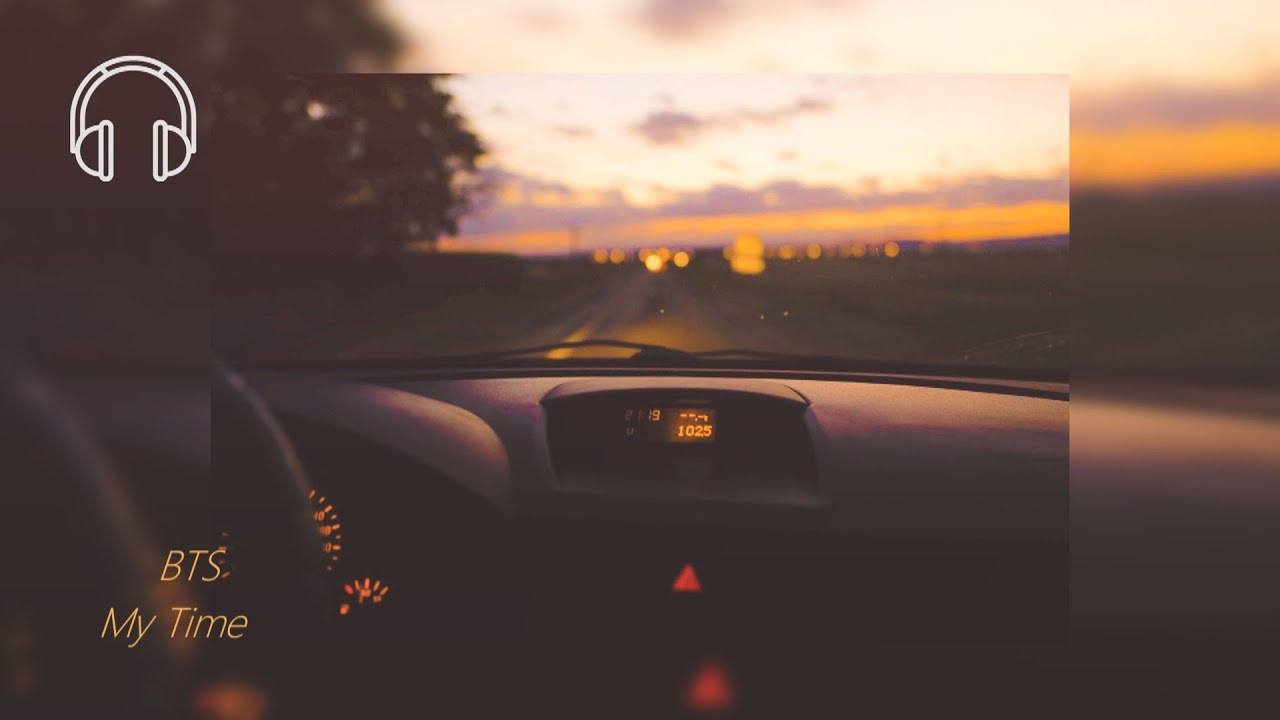 ⚠️BTS - MY TIME || Car Effect 🚗 [ USE HEADPHONE] 🎧