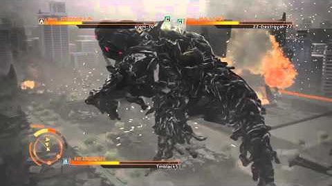 GODZILLA PS4 versus mode :Hedorah vs.Godzilla 90