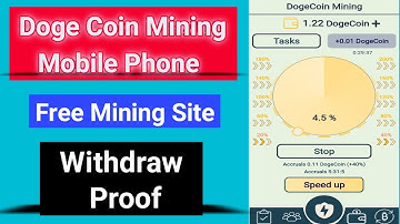 Doge Coin Mining 2022 / Doge Coin Wallet / Earning app / Withdraw proof / step by step..