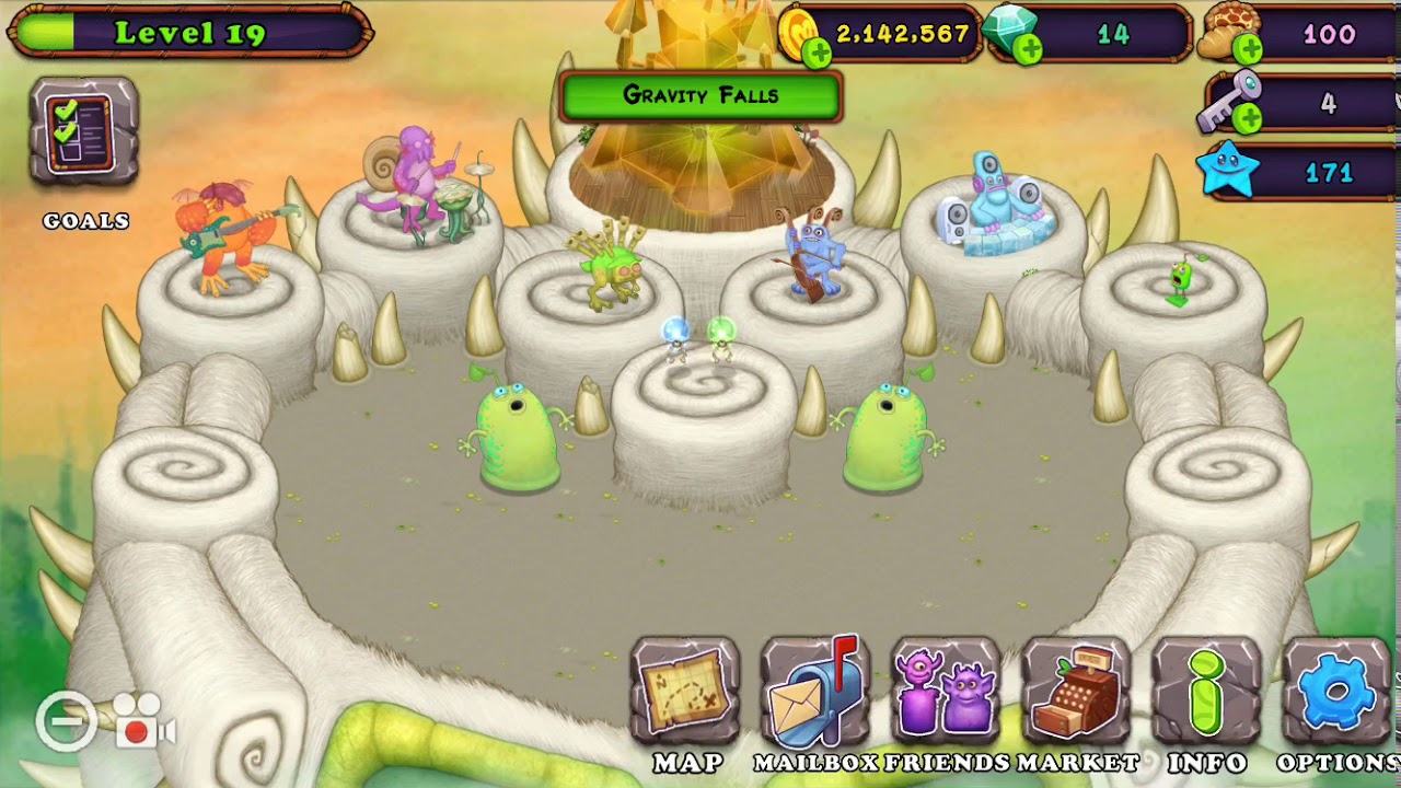 My Singing Monsters Gravity Falls