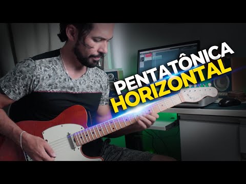 Pentatônica na horizontal para solos | Vídeo aula de guitarra