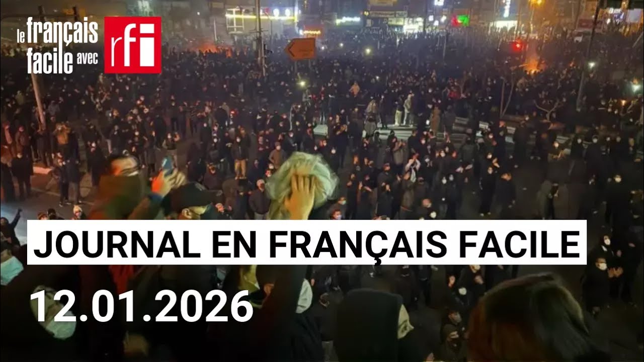 Iran : la révolte | Journal • Français Facile - RFI