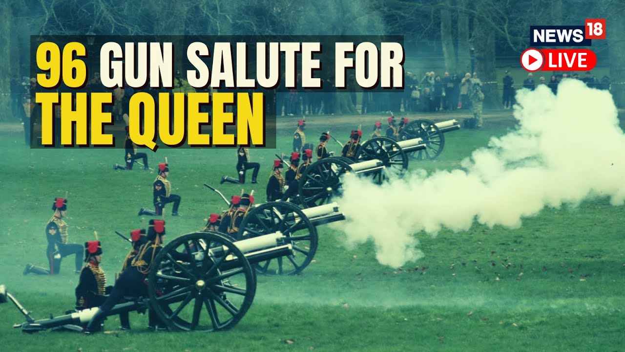 Queen Elizabeth Latest News | Queen Elizabeth Funeral | Queen Elizabeth Death: 96 Royal Gun Salute