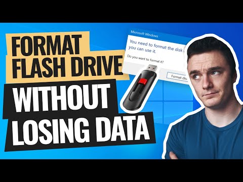 Video: Vymaže formátování USB disku data?