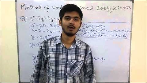 Undetermined Coefficient If the fx = product of trignometric,exponential and polynomial term case