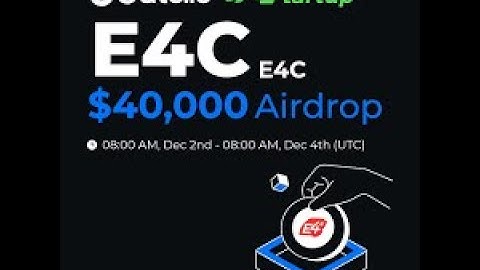 E4C  (E4C) Project  Analysis & Start-up on Gate.io #gateiostartup #E4C  #E4C