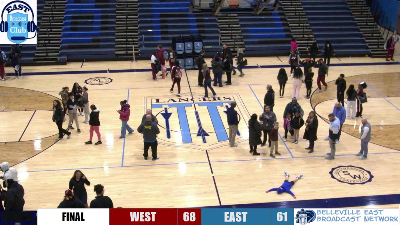 Belleville West Maroons vs Belleville East Lancers Boys Varsity Basketball