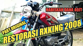PROSES PERAKITAN RESTORASI RXKING 2008 PREDAM