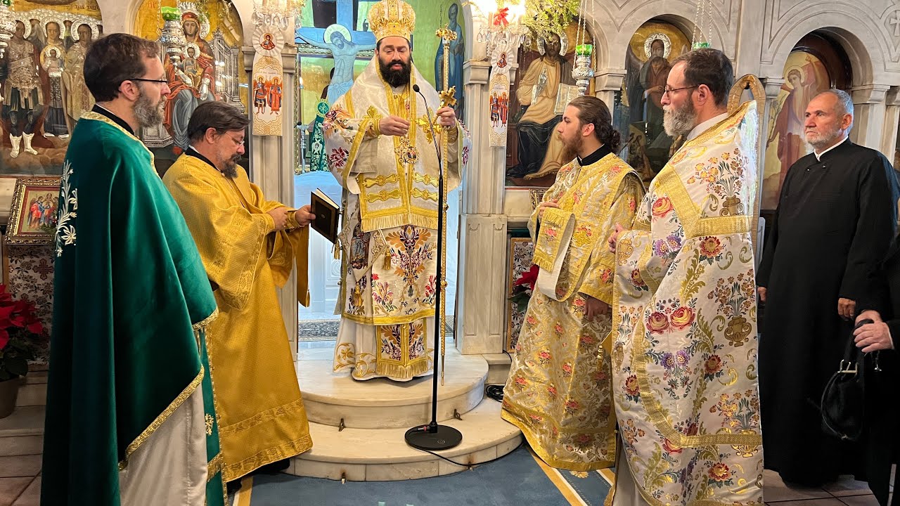 Ι. Ναός Παμμεγίστων Ταξιαρχών Πεδίου Άρεως - Αρχιερατική Θεία Λειτουργία και Χειροτονία εις Πρεσβύτερον 31-12-2023