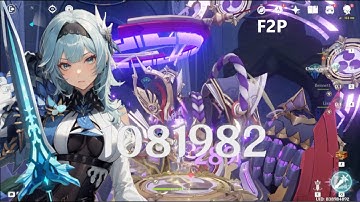 F2P C0 Eula - 1 million damage. [ GENSHIN IMPACT ]