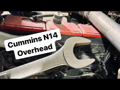 Cummins N14 Valve Lash & Injector Adjustment