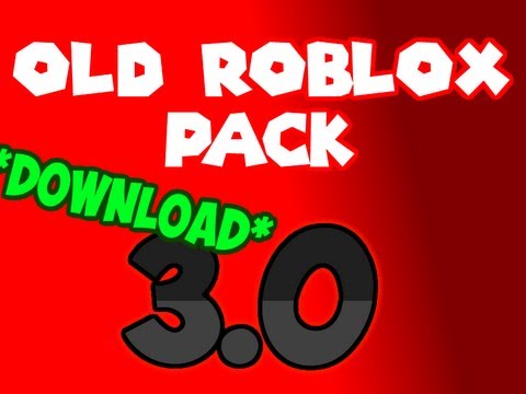 How To Get Old Roblox Pack 3 0 Youtube - how to get old roblox pack 3 0