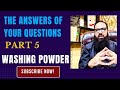 Important questions about washing powder / detergent powder quality part5
