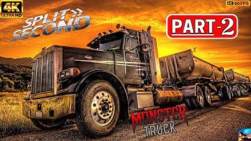 SPLIT SECOND PC Gameplay Walkthrough Part 2 [4K 60FPS PC] - No Commentary (FULL GAME) - [ R9 270X ]