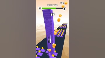 Stack Colors - All levels gameplay ( 15 ) Android, iOS |Stack Colors #Shorts video