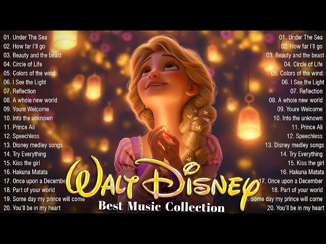 Disney Music Collection 🌞 Top Disney Songs With Lyrics ⚡ Disney Music Collection🎶 class=