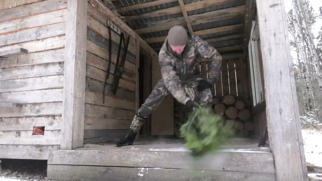 Живу в Тайге. По первому Снегу добыл Мяса.