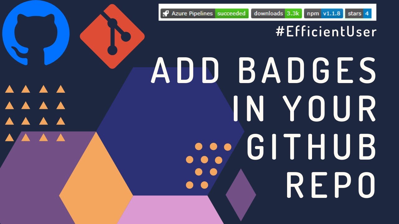 How to add some badges in your git readme (GitHub, Gitlab etc.) - DEV  Community