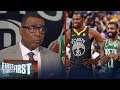 Kyrie's interest in Brooklyn is real, wants KD to join him - Cris Carter | NBA | FIRST THINGS FIRST