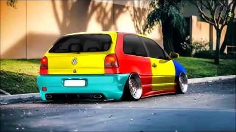 Virtual Tuning #3 By MichART On GIMP VW Gol (Harlequin version)