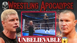 YOU WON'T BELIEVE WHAT CODY RHODES SAID TO RANDY ORTON LAST NIGHT THAT LEFT THE CROWD BUZZING