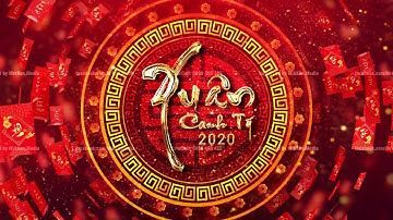 Background Tất Niên - Video Background Tết 2020 - Vietnamese Lunar New Year