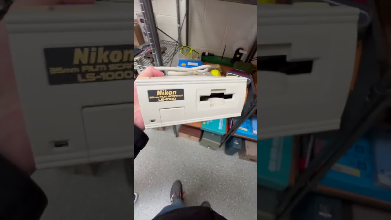 Digitizing the Past: Nikon LS 1000 Film Scanner from the 90s