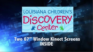 DoubleTake creates Kinect for Windows...on real windows at Louisiana Children