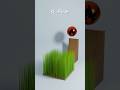 Energy Balls vs Grass CG Simulation