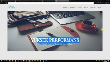 Bootstrap 4 ile Sıfırdan Web Site Yapıyoruz Ders3 - Bootstrap 4 Responsive Slider, Slayt Oluşturma