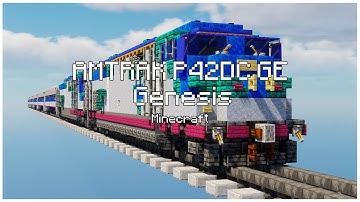 Amtrak P42DC GE Genesis I Rebuild In Minecraft