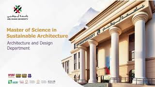 Master of Science in Sustainable Architecture