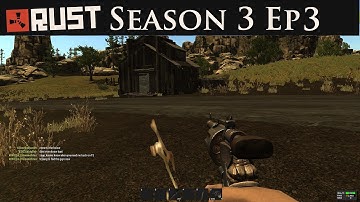 Rust S3E3 - Our New New House (Rust Alpha Online Solo Gameplay)
