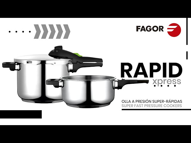 RAPID XPRESS (olla a presión súper- rápida / super fast pressure cookers)  FAGOR 