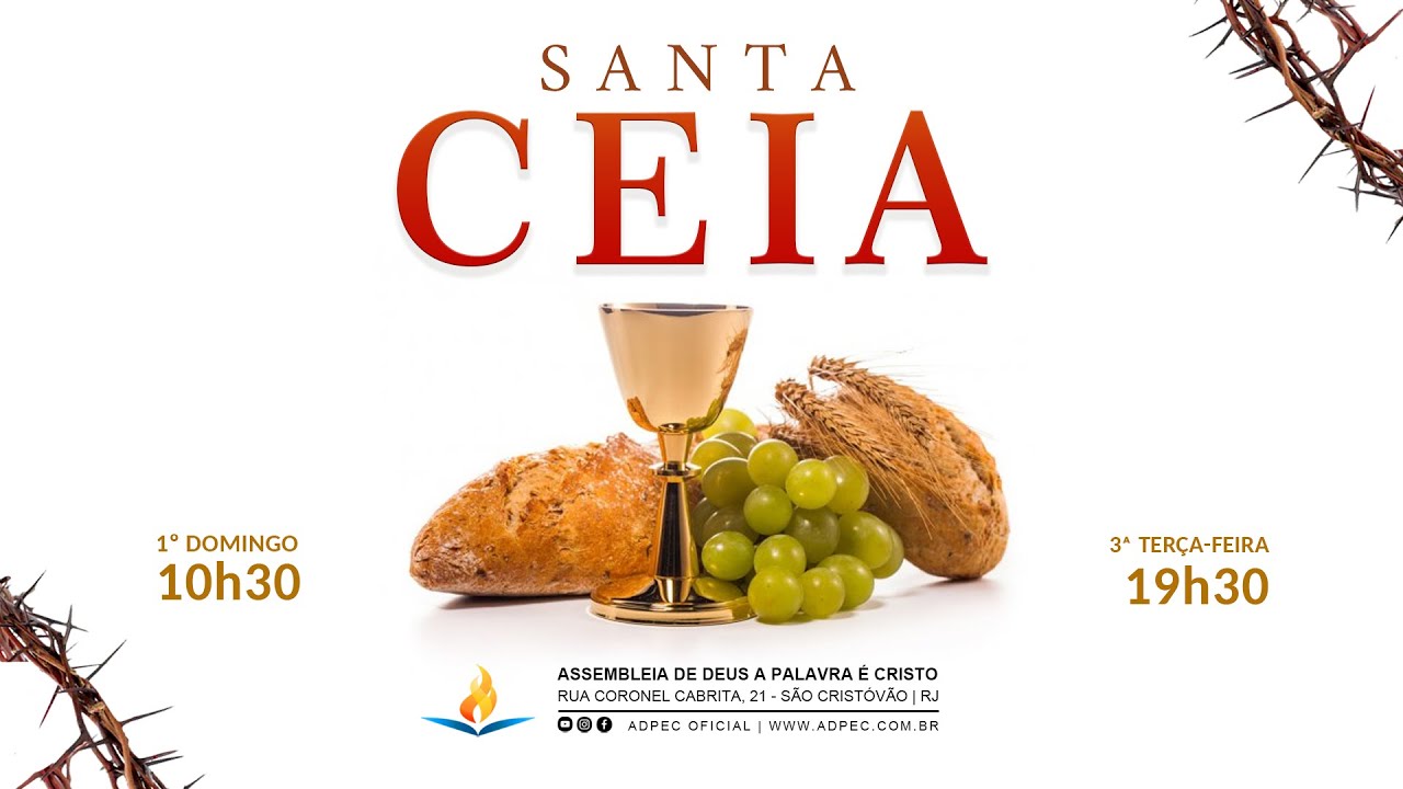 Santa Ceia | 10h30 | 08/01/2023