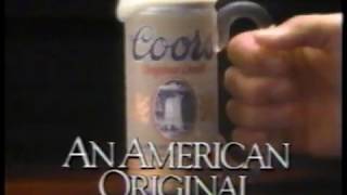 Coors Beer Commercial  - An American Original  - Aviation Celebration Band Jingle (1989)