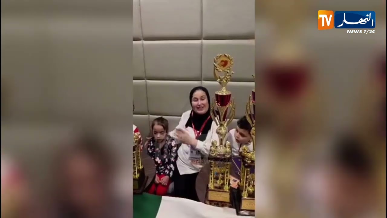 الطفلة الجزائرية ندى ذات 6 سنوات تفتك المرتبة الاولى عالميا في الحساب الذهني بتايوان