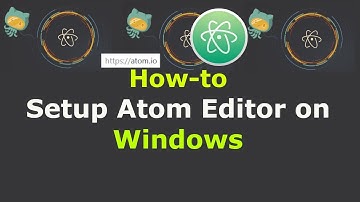 How to Setup Atom Editor on Windows 10/8/7 for Python Development
