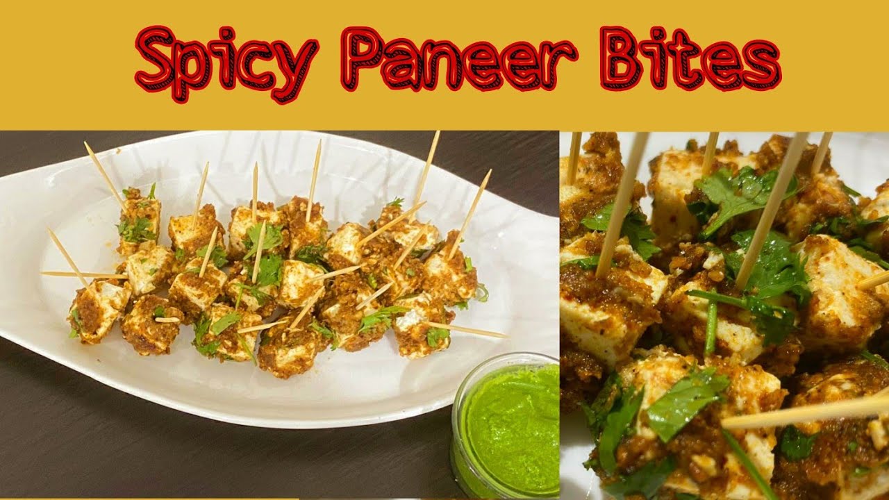 Spicy Paneer Bites | Paneer starter in special peanut masala | Paneer starter | Masala Paneer Bites | Chatoro ki Rasoi