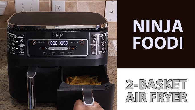 Air Fryer  How to Use Smart Finish (Ninja® Foodi® 2-Basket Air Fryer) 